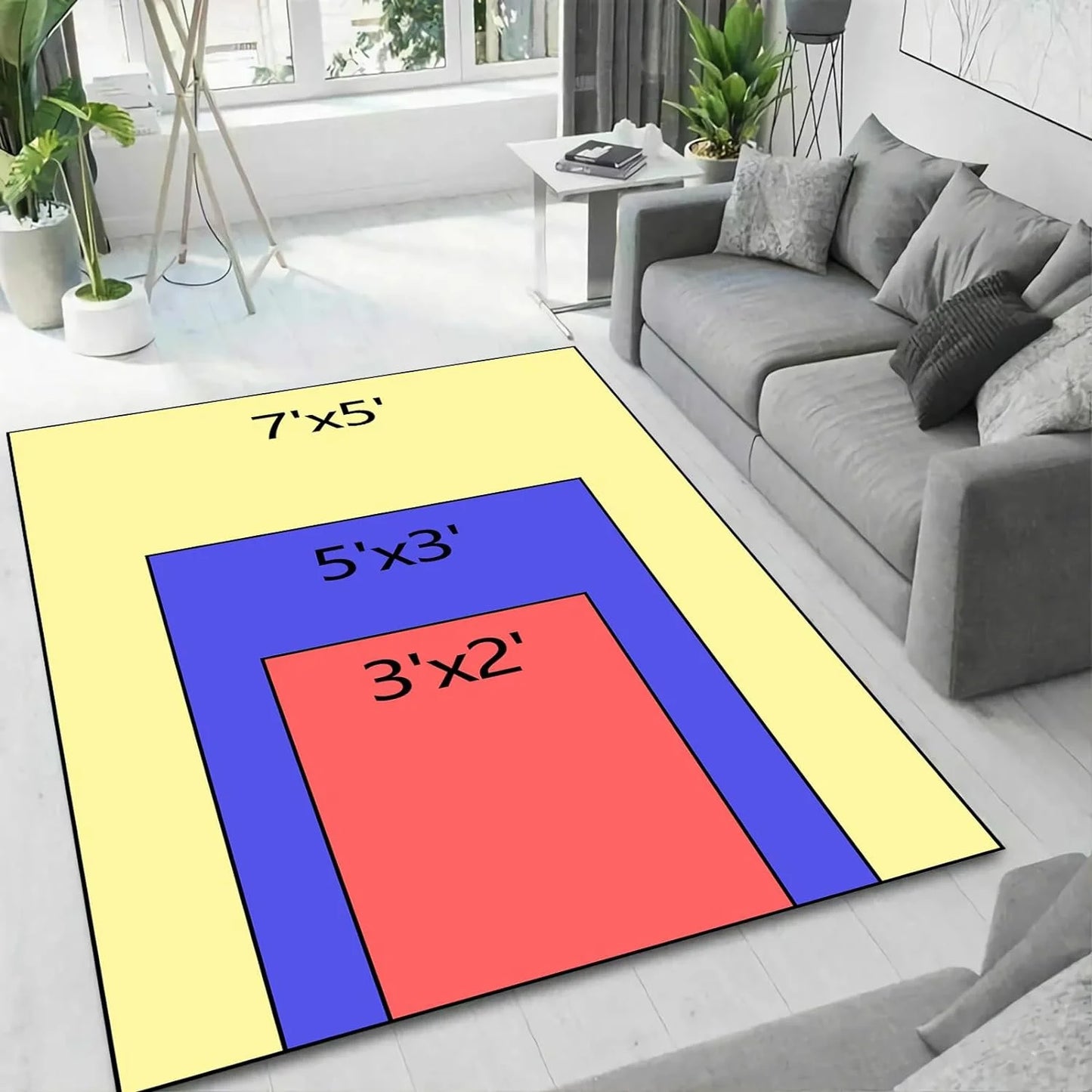 Gaming Rug for Boys Room Non-Slip Gamer Rug for Boys Room Bedroom Living Room Game Room Decor